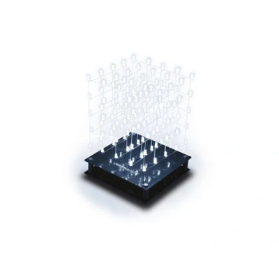 Afbeelding van 3D Led Kubus 5 X (Witte Led)