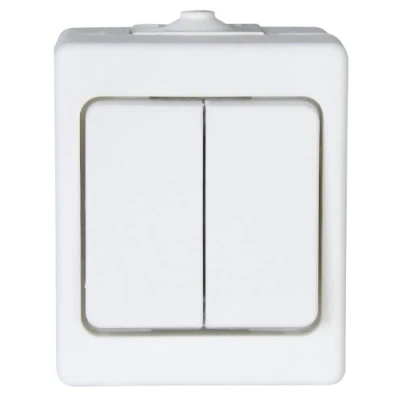 Afbeelding van Kopp 563502007 Opbouw vochtige ruimte, serieschakelaar, IP44, standaard, arctisch wit
