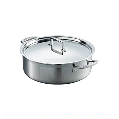 Afbeelding van Le Creuset Roestvrijstalen sauteuse, 3 laags, 28 cm, 96100928000000