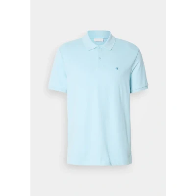 Afbeelding van Calvin Klein Jeans Monogram Poloshirt, Heren, Maat: Large, Stratosphere