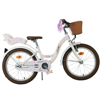 Afbeelding van Volare Blossom Kinderfiets Meisjes 18 Inch Wit + 15 Inruilkorting
