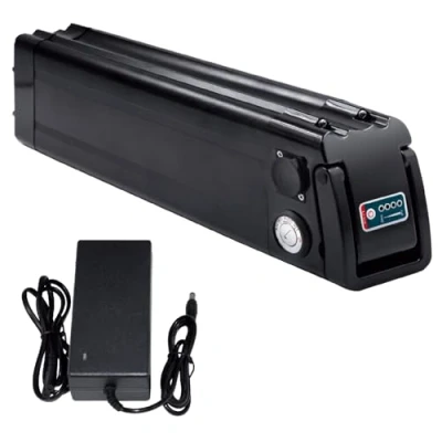 Afbeelding van E bike Pedelec accu zilvervis 48 V 12 Ah voor MiFa Rex Aldi Bike, geschikt Phylion/XH370 10J, ZL1010101 0 F 36 motoren met oplader