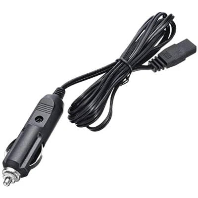Afbeelding van A78CS 12V DC auto oplader verlengkabel, 2 meter, pins sigarettenaansteker, stroomkabel voor auto, koelbox, koelkast, mini koelkast