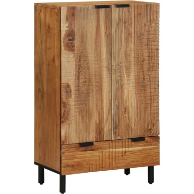 Afbeelding van vidaXL Highboard 60x33x100 cm Massief Acaciahout