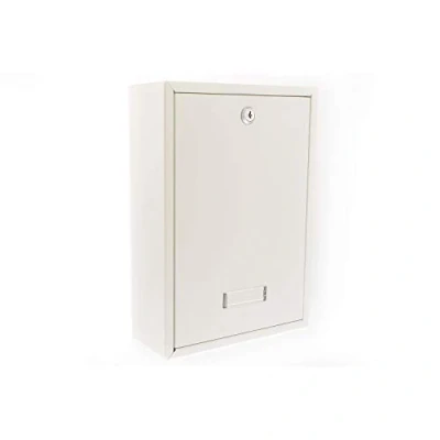 Afbeelding van Sterling MB11BK MB11 Forth brievenbus van staal voor achter, wit, 244 x 351 98 mm