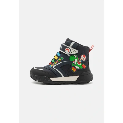 Afbeelding van Geox J Trekkyup Boy B ABX sneeuwlaarzen kinderen, marine zwart, 39 EU