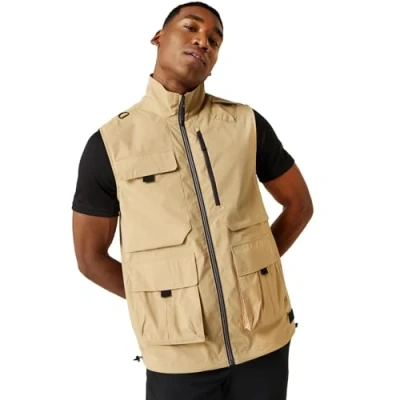 Afbeelding van Regatta Mens Travel Light Pack Away Sneldrogende Utility Bodywarmer Gilet