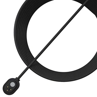 Afbeelding van Arlo stroomkabel, 7,6 m, weersbestendig, zwart, compatibel met Pro 3, 4 (+XL), 5, Ultra 2 Floodlight, Go Gecertificeerd Accessoire, VMA5601C