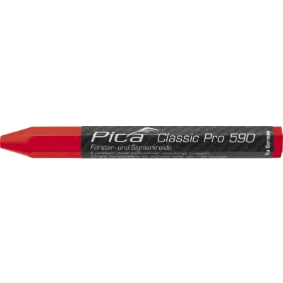 Afbeelding van Pica Markeerkrijt Pro 12 Stuks Rood