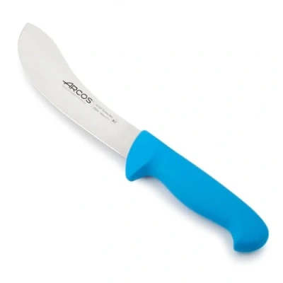 Afbeelding van Arcos 295423 Series 2900 skinning mes Nitrum 190 mm (7.48 inch) handvat Polypropyleen Blauw kleur, 18/8 roestvrij staal