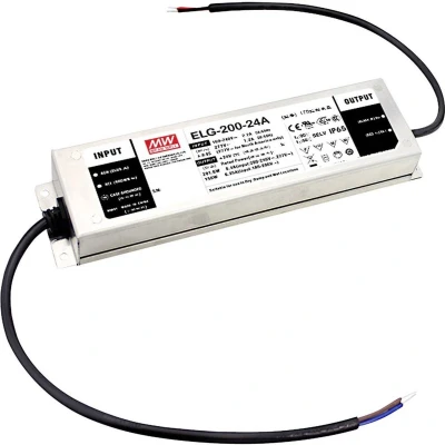 Afbeelding van Mean Well ELG 200 48DA 3Y LED transformator, driver Constante spanning, stroomsterkte 199.68 W 4.16 A 24 48 V/DC Dali, Montage op ontvlambare