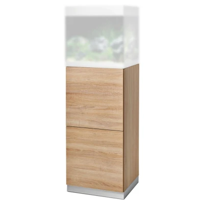 Afbeelding van Oase Highline 125 Kast 50x50x107 cm Aquariummeubel Donker Hout