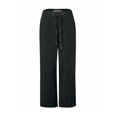 Afbeelding van Street One WIDE LEG Broek, Dames, Maat: 34x26, Grün