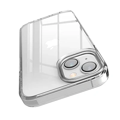 Afbeelding van elago Hybride Transparante Hoesje Compatibel met iPhone 14 Case (6.1&quot;), PC + TPU Technologie, Anti Vergeling, Kristalhelder, Schokbestendige Bumper, Volledige Lichaamsbescherming (Transparant)