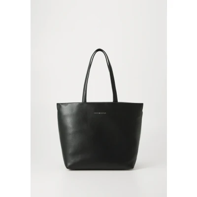 Afbeelding van Tommy Hilfiger Logotape TOTE Shopper, Dames, Maat: One Size, Black