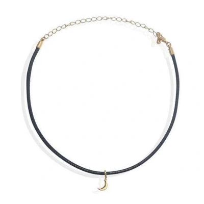 Afbeelding van Jomide Choker Maan Goudkleurig