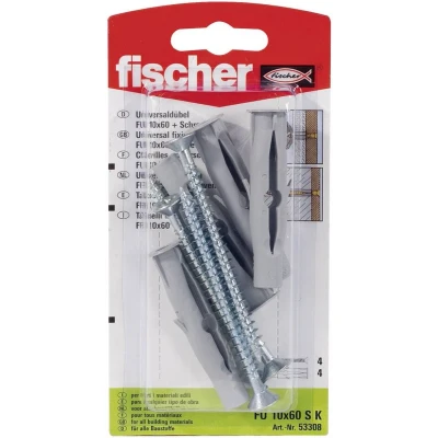Afbeelding van Fischer FU 8 x 50 SK Universele pluggen mm 53304 6 stuk(s)