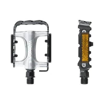 Afbeelding van Voxom Trekking Pedalen Touring Pe22 Aluminium behuizing Kogellagers, Zwart