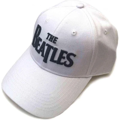 Afbeelding van The Beatles Black Drop T Logo Baseball pet Wit