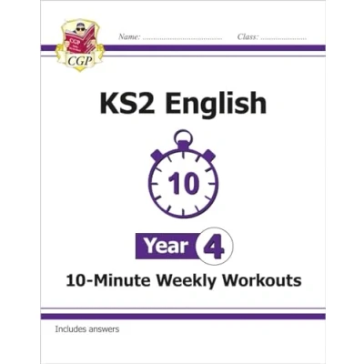 Afbeelding van KS2 Year 4 English 10 Minute Weekly Workouts