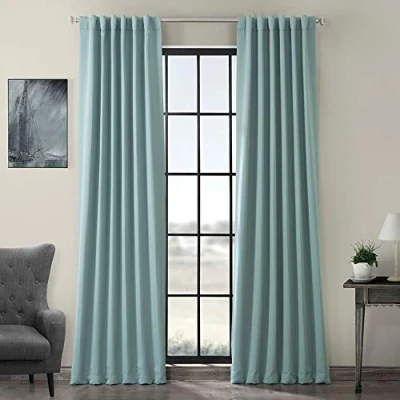 Afbeelding van HPD Half Price Drapes Kamer verduisterende gordijnen 96 inch lang voor slaapkamer en woonkamer (1 paneel), 50 x 96, jeneverbes