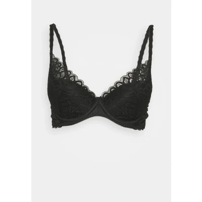 Afbeelding van Wacoal Raffine Plunge Push Up Bra Zwart A 70 Dames