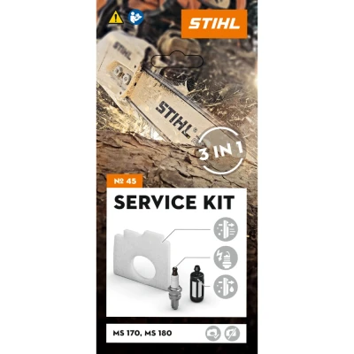 Afbeelding van Stihl Service kit 45 voor MS 170 en 180 (met 2 MIX motor)