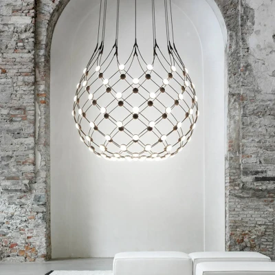 Afbeelding van Luceplan Mesh hanglamp Ø 100cm 1m afhanghoogte
