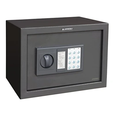 Afbeelding van Arregui T25EB Elektronische overslagkluis, 350 x 250 mm, donkergrijs