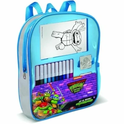 Afbeelding van Gevulde rugzak MULTIPRINT 24884 4 Ninja Turtles postzegels