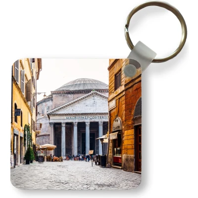 Afbeelding van Sleutelhanger Uitdeelcadeautjes Italië Rome Gebouwen Plastic