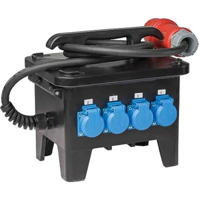 Afbeelding van AS Schwabe Bouwstroomverdeler M19 60830 400 V 16 A