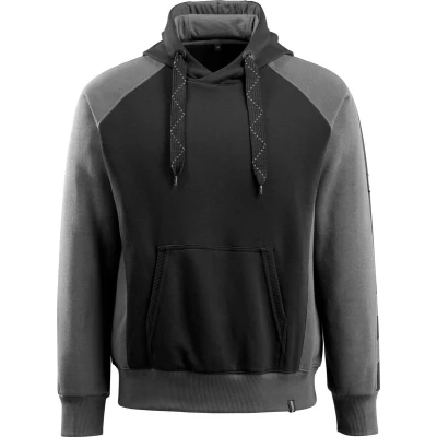 Afbeelding van Mascot Hooded Sweatshirt Regensburg Zwart/donkerantraciet L