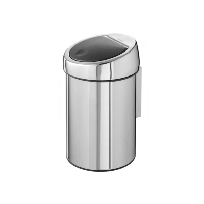 Afbeelding van Wandafvalemmer 3ltr Brabantia touch bin mat rvs
