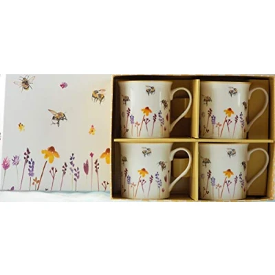 Afbeelding van Mokkenset Busy Bees set/4