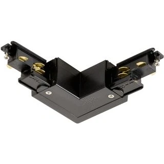 Afbeelding van SLV 1007816 S Track 230V railsysteemcomponenten L verbinder Zwart