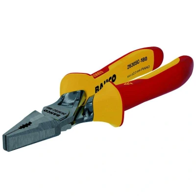 Afbeelding van Bahco Combinatietang ERGO™ geïsoleerd 1000V verchroomd 180 mm 2630SC