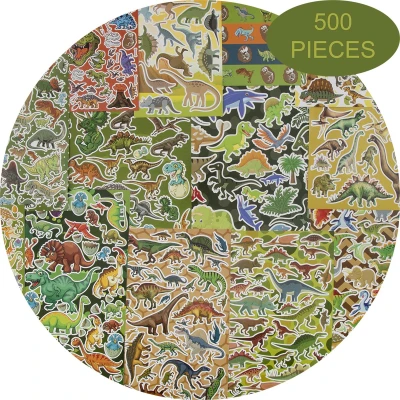 Afbeelding van Grafix Mega Stickerset dino 500 delig