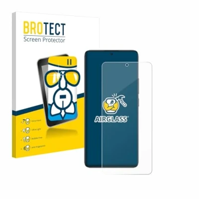 Afbeelding van BROTECT Screenprotector voor Xiaomi Poco F7 Pro Folie Beschermfolie Beschermglas transparant