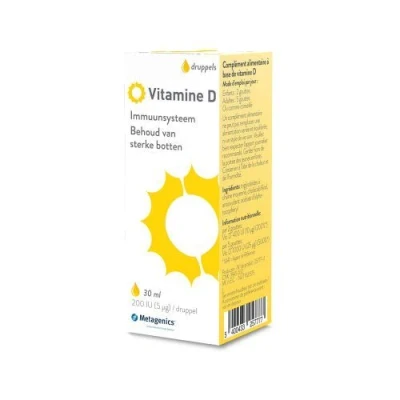 Afbeelding van 2x Metagenics Vitamine D3 Liquid 30 ml