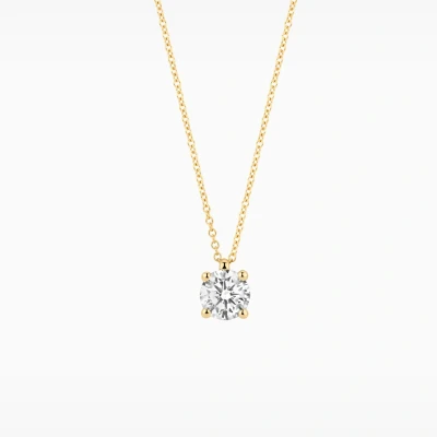 Afbeelding van Blush Lab diamonds collier LG3003Y 14k Geelgoud Colliers + Hanger 14 Karaat goud