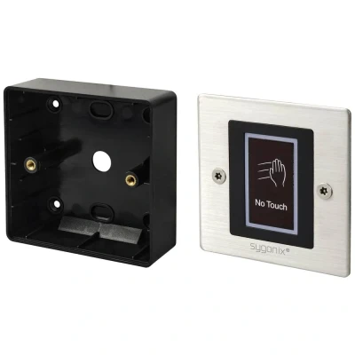 Afbeelding van Sygonix SY 6097874 Besturing voor deuropener Inbouw (in muur), Oppervlakmontage 12 V/DC, 24 V/DC