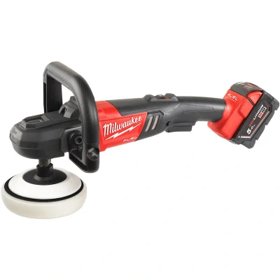 Afbeelding van Milwaukee M18 FAP180 502X FUEL polijstmachine set (2x 5,0Ah accu) in HD Box