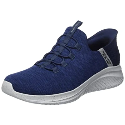 Afbeelding van Skechers Ultra Flex 3.0 Right Away heren Sneaker,Navy Mesh Trim 39 EU