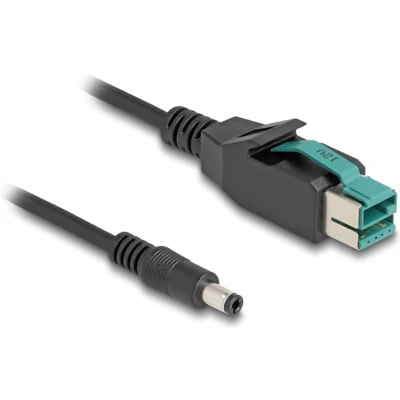 Afbeelding van Delock VoedingsUSB kabel 12 V stekker naar DC 5,5 x 2,5 mm 2 m (1 m), USB