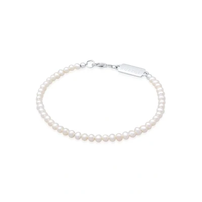 Afbeelding van Kuzzoi Basic Armband, Heren, Maat: 23, Silber