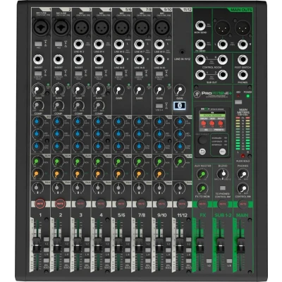 Afbeelding van Mackie ProFX12v3+ Analoge mixer