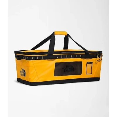 Afbeelding van The North Face Uniseks Base Camp 90L Duffel Summit Gold/Tnf Black/Npf