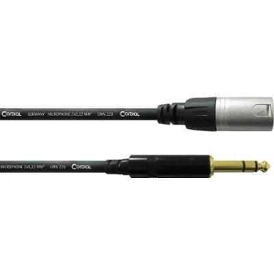 Afbeelding van Cordial CIM6MV Intro verloopkabel XLR male 6.3mm TRS jack 6m