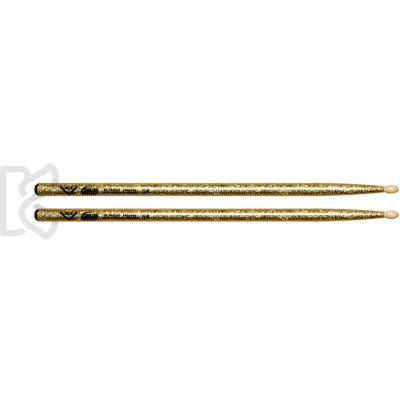 Afbeelding van Vater VCG5A Color Wrap 5A Gold Sparkle, houten tip Drumstokken
